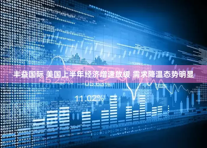 丰益国际 美国上半年经济增速放缓 需求降温态势明显