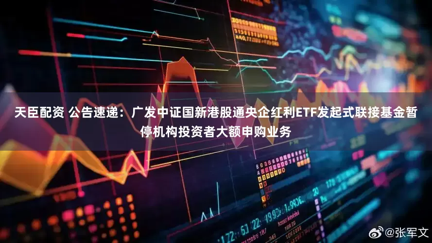天臣配资 公告速递：广发中证国新港股通央企红利ETF发起式联接基金暂停机构投资者大额申购业务